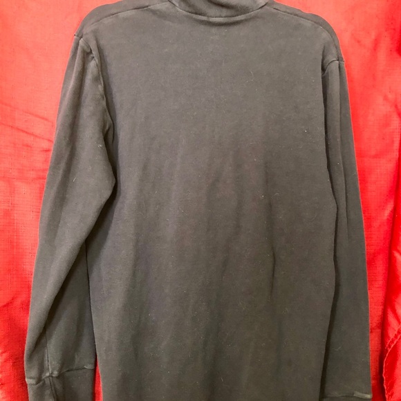 100% Cotton Dark Navy Medico Turtleneck - Picture 2 of 5